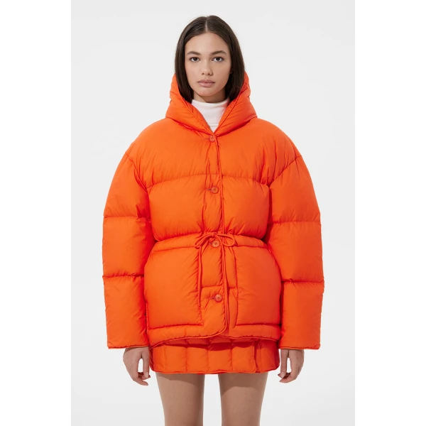 Ienki Ienki Cozy Michlin Jacket Micro Brick Orange, view 3