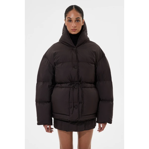 Ienki Ienki Cozy Michlin Jacket Micro Brown, view 3