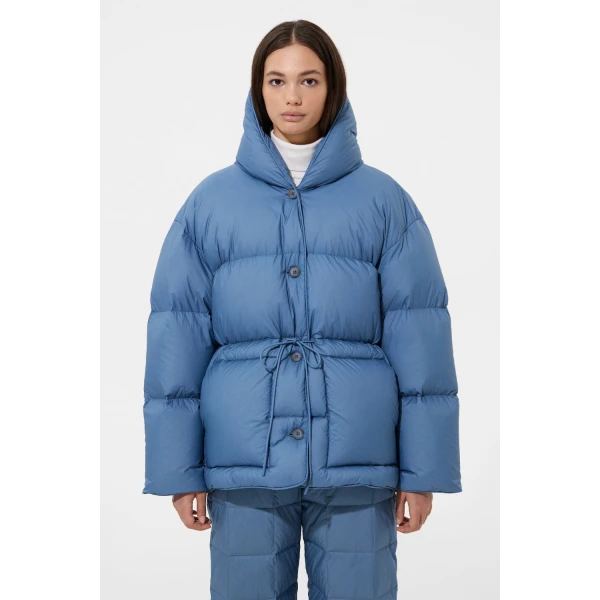 Ienki Ienki Cozy Michlin Jacket Micro Stone Blue, view 3