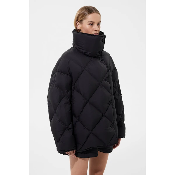 Ienki Ienki Cozy Queen Jacket Micro Black, view 4