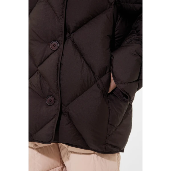 Cozy Queen Jacket Micro Brown - Image 8