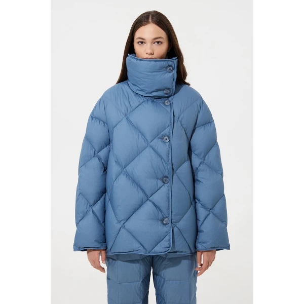 Ienki Ienki Cozy Queen Jacket Micro Stone Blue, view 3