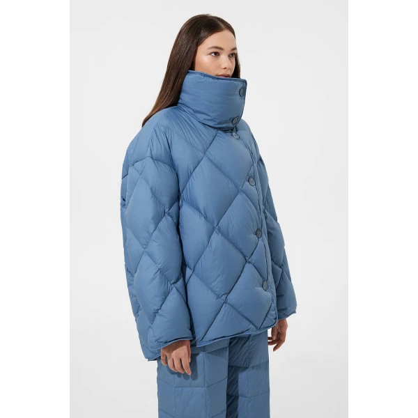 Ienki Ienki Cozy Queen Jacket Micro Stone Blue, view 4