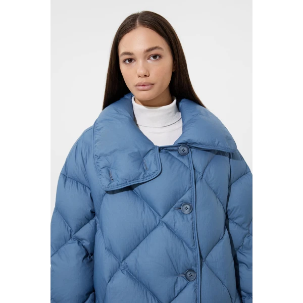 Ienki Ienki Cozy Queen Jacket Micro Stone Blue, view 7