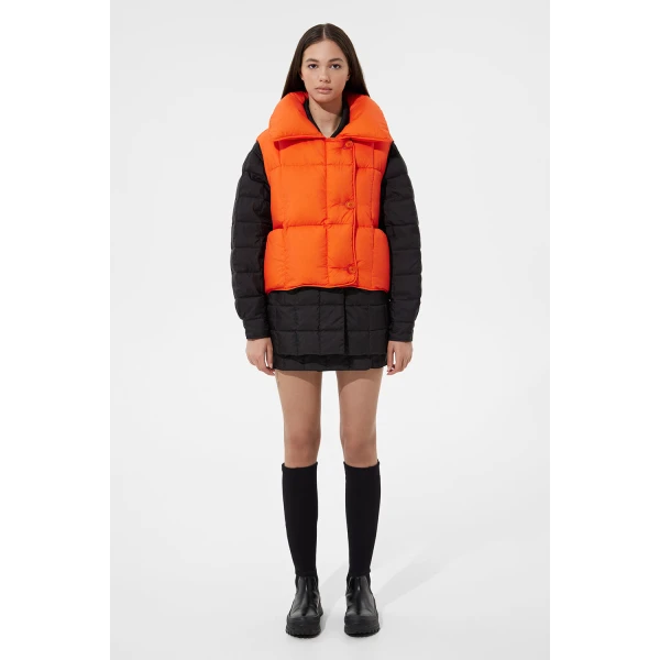 Ienki Ienki Cozy Vest Micro Brick Orange, view 2
