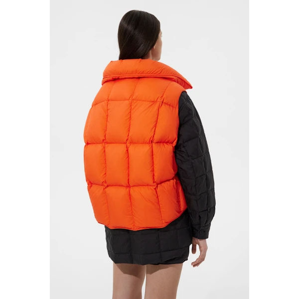 Ienki Ienki Cozy Vest Micro Brick Orange, view 5