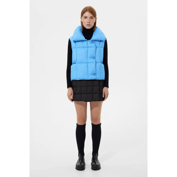 Ienki Ienki Cozy Vest Micro Bright Blue, view 2
