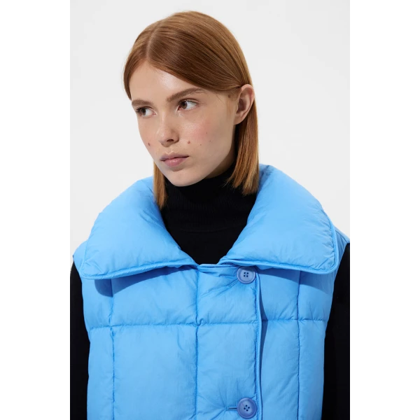 Ienki Ienki Cozy Vest Micro Bright Blue, view 6