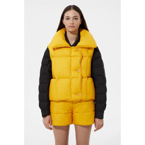 Ienki Ienki Cozy Vest Micro Yellow, view 3