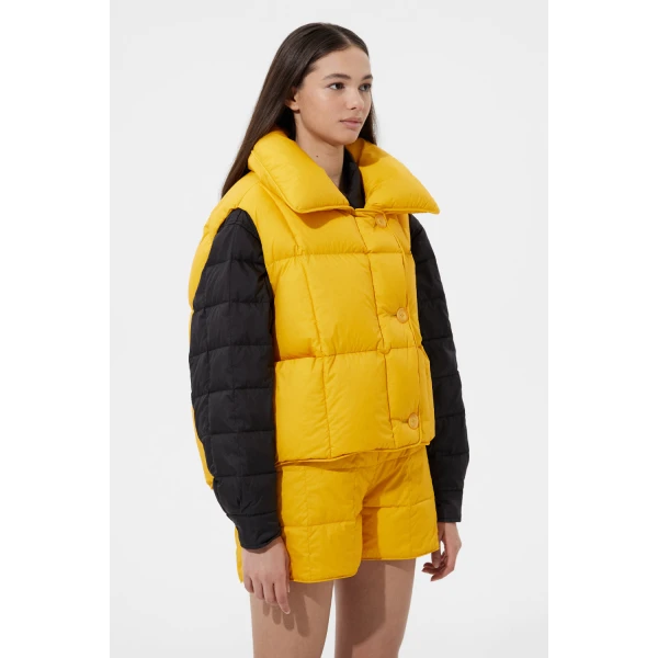 Ienki Ienki Cozy Vest Micro Yellow, view 4