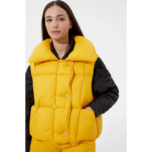 Ienki Ienki Cozy Vest Micro Yellow, view 6