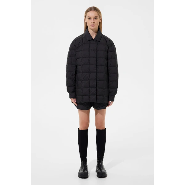 Ienki Ienki Kalik Down Shirt Micro Black, view 2