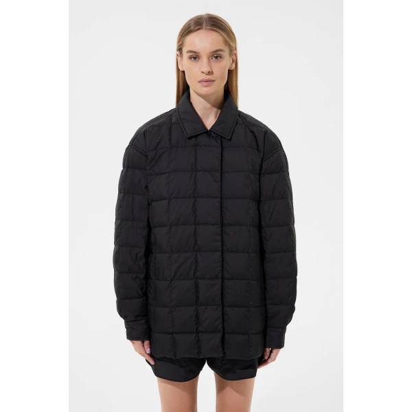 Ienki Ienki Kalik Down Shirt Micro Black, view 3