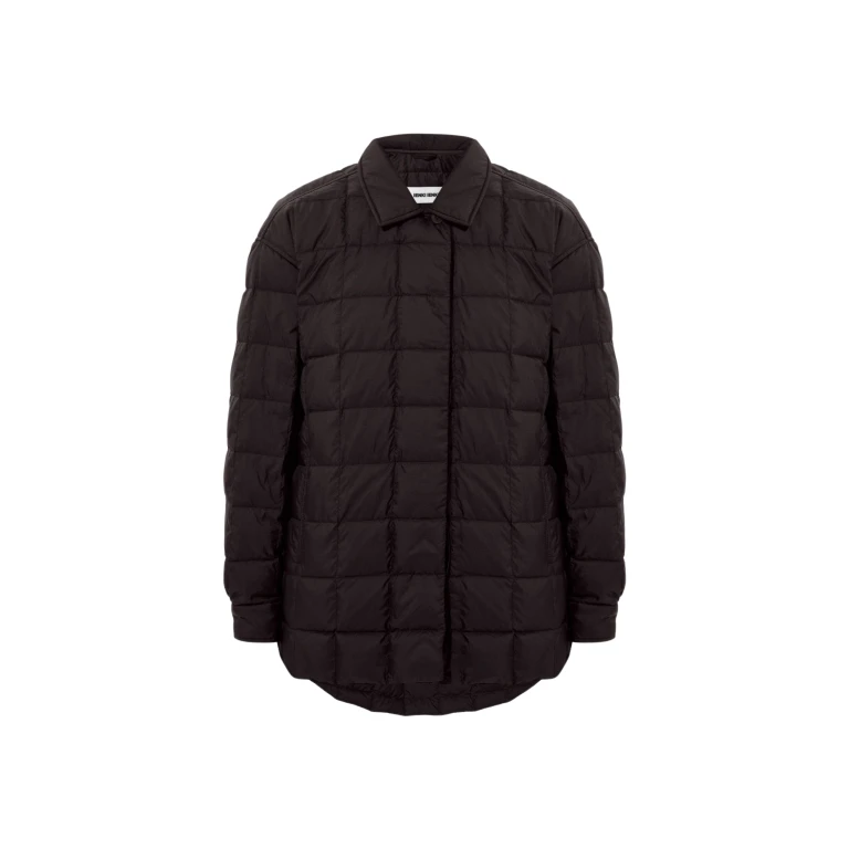 Ienki Ienki Kalik Down Shirt Micro Brown scaled93460 nobg