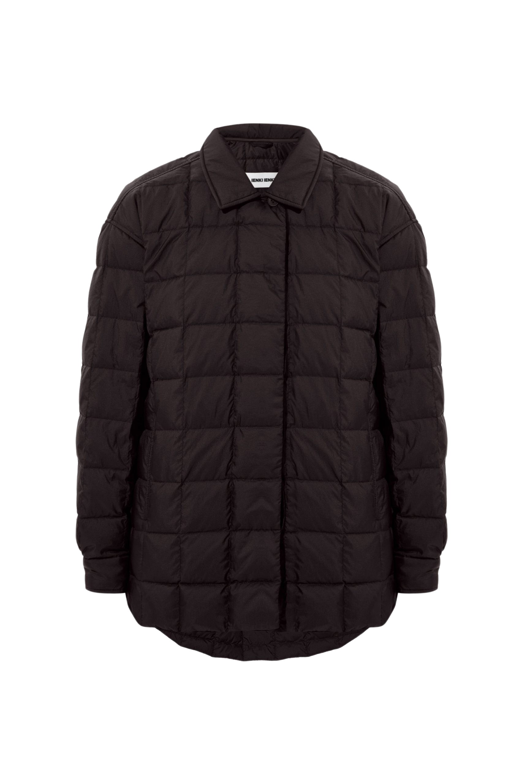 Ienki Ienki Kalik Down Shirt Micro Brown scaled93460 nobg