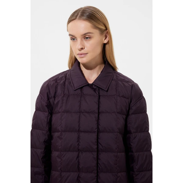 Ienki Ienki Kalik Down Shirt Micro Pomegranate, view 7