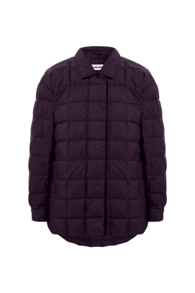 Ienki Ienki Kalik Down Shirt Micro Pomegranate scaled64899 nobg
