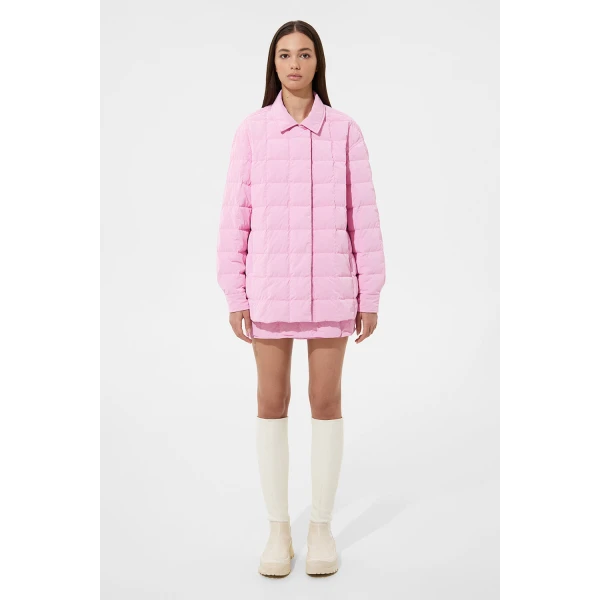 Ienki Ienki Kalik Down Shirt Powder Pink, view 2