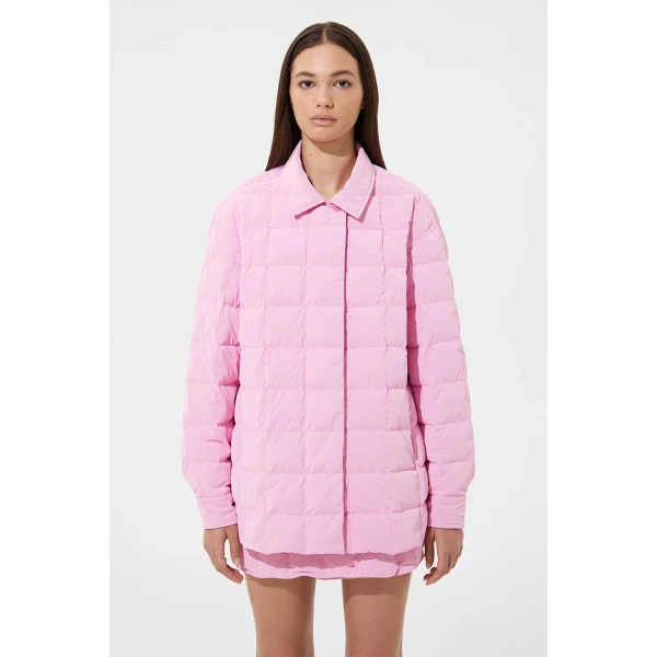 Ienki Ienki Kalik Down Shirt Powder Pink, view 3