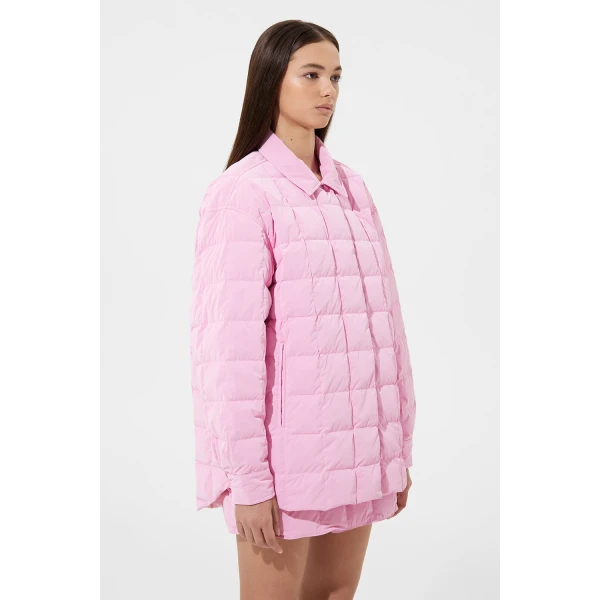 Ienki Ienki Kalik Down Shirt Powder Pink, view 4