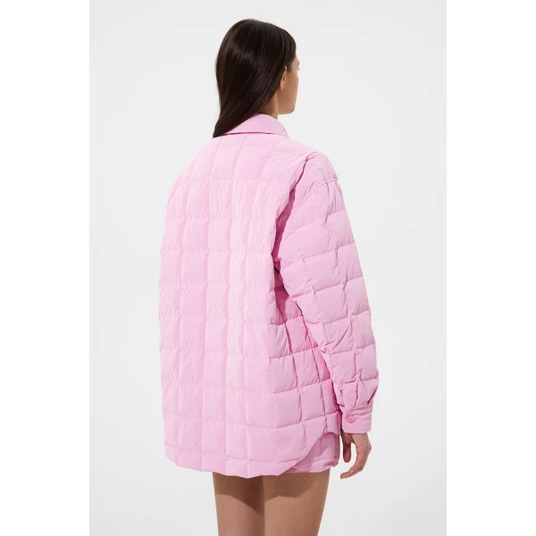 Ienki Ienki Kalik Down Shirt Powder Pink, view 5