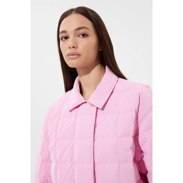 Ienki Ienki Kalik Down Shirt Powder Pink, view 6