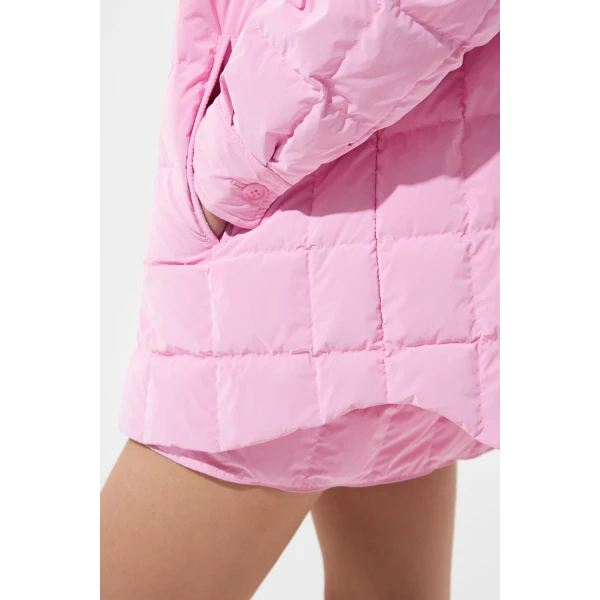 Ienki Ienki Kalik Down Shirt Powder Pink, view 7