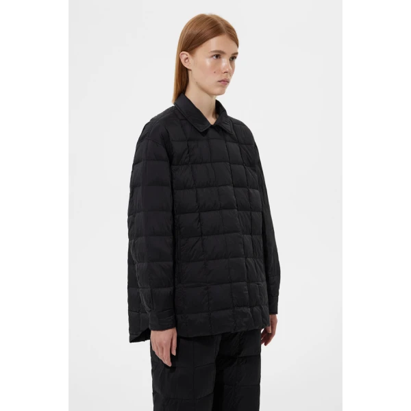 Ienki Ienki Kalik Down Shirt Soft Black, view 4