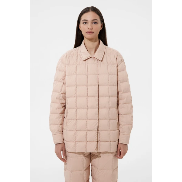 Ienki Ienki Kalik Down Shirt Soft Pale Pink, view 3