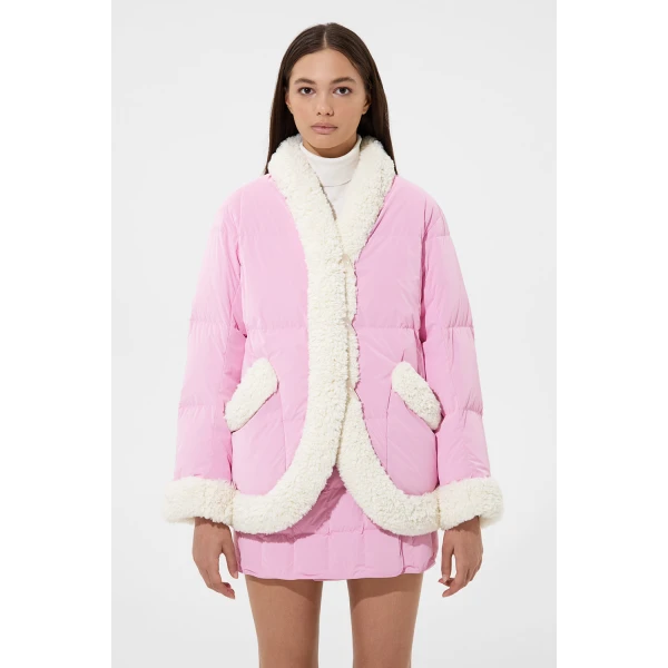 Ienki Ienki Keptar Jacket Powder Pink, view 3