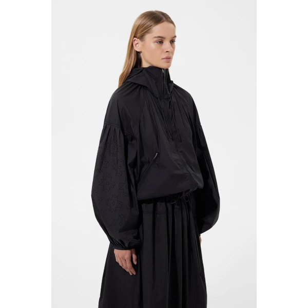 Ienki Ienki Perforated Jacket Micro Black, view 4