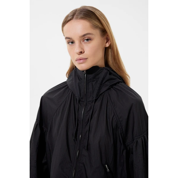 Ienki Ienki Perforated Jacket Micro Black, view 6