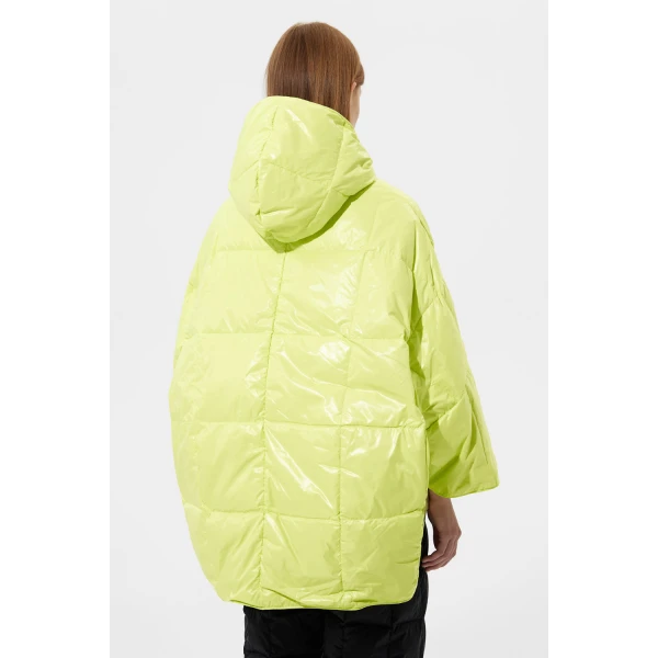 Ienki Ienki Poncho Silky Lime Jacket, view 5