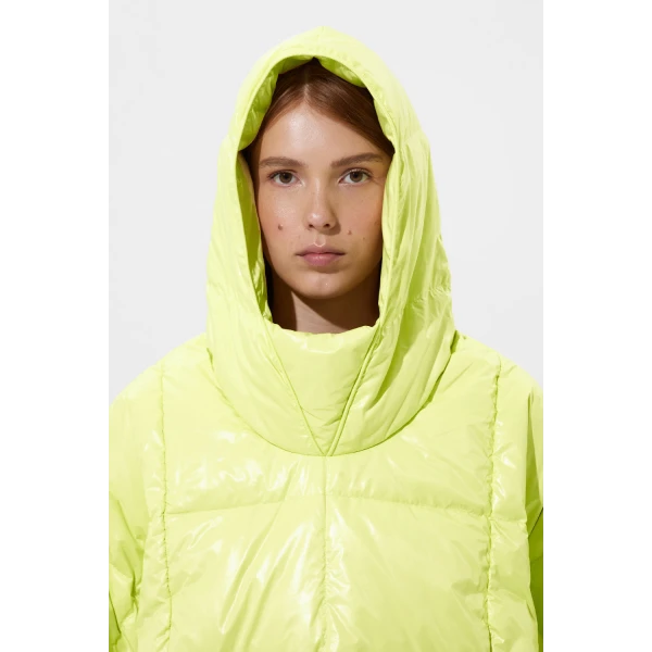 Ienki Ienki Poncho Silky Lime Jacket, view 6