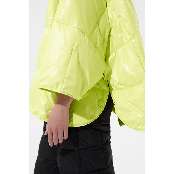 Ienki Ienki Poncho Silky Lime Jacket, view 7