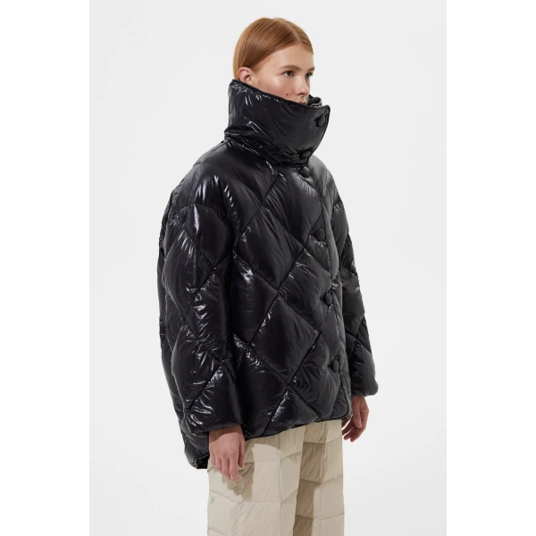 Ienki Ienki Queen Jacket Silky Black, view 4