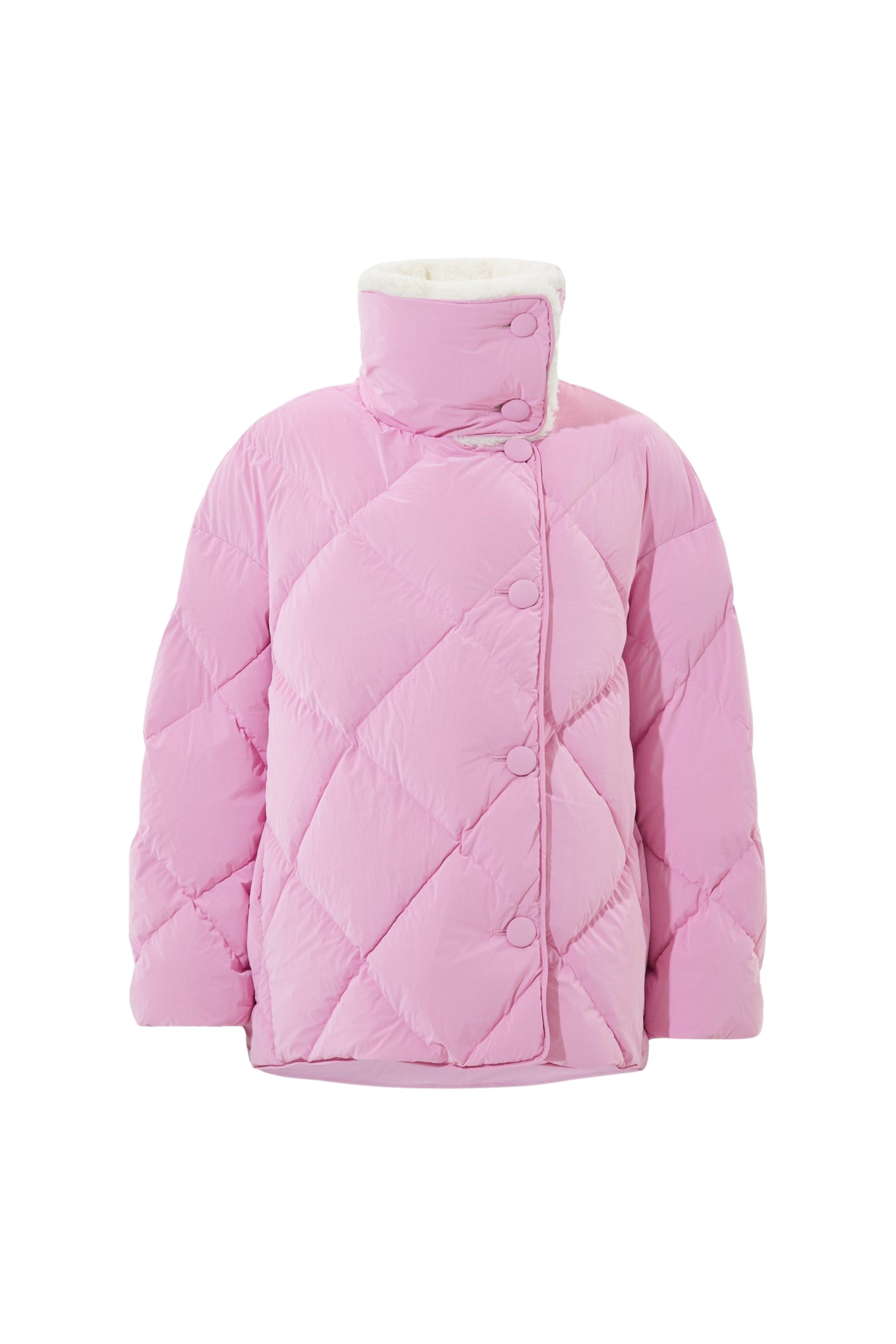 Ienki Ienki Shearling Queen Jacket Powder Pink scaled95314 nobg