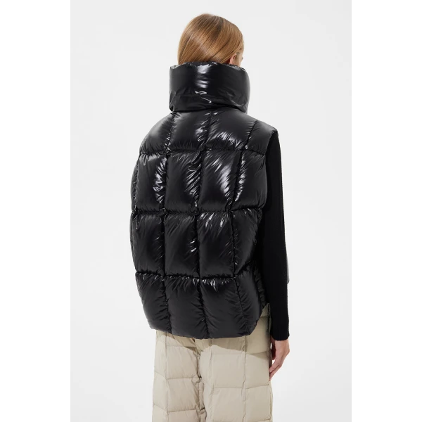 Ienki Ienki Zip Vest Silky Black, view 5
