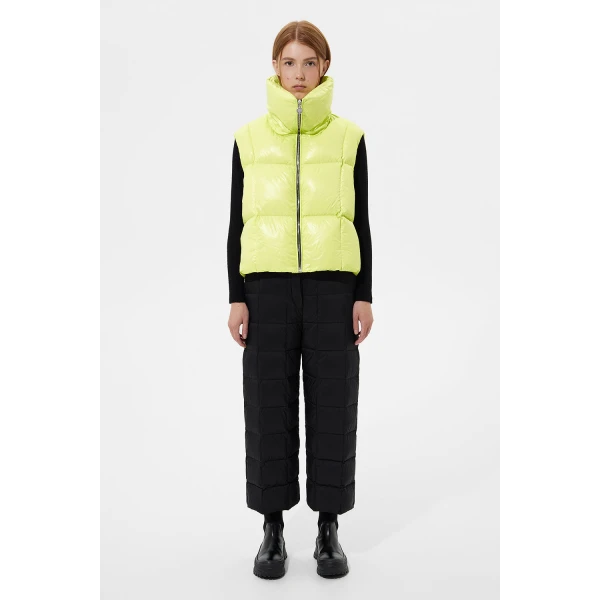 Ienki Ienki Zip Vest Silky Lime, view 2