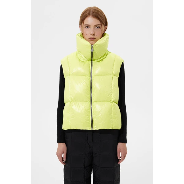 Ienki Ienki Zip Vest Silky Lime, view 3