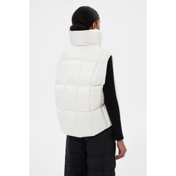 Ienki Ienki Zip Vest Silky White, view 5