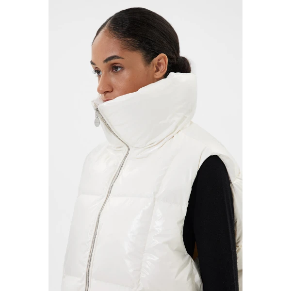 Ienki Ienki Zip Vest Silky White, view 7
