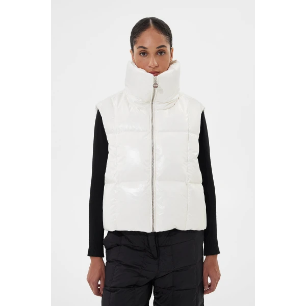 Ienki Ienki Zip Vest Silky White, view 8
