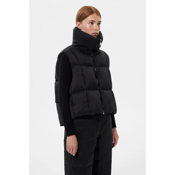 Ienki Ienki Zip Vest Soft Black, view 4