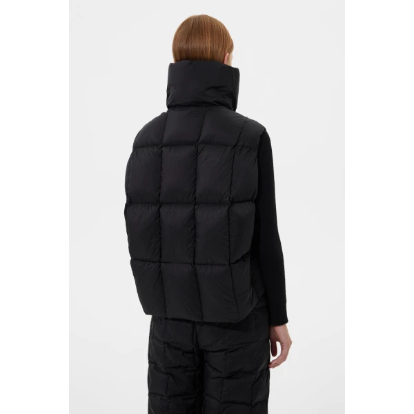Ienki Ienki Zip Vest Soft Black, view 5