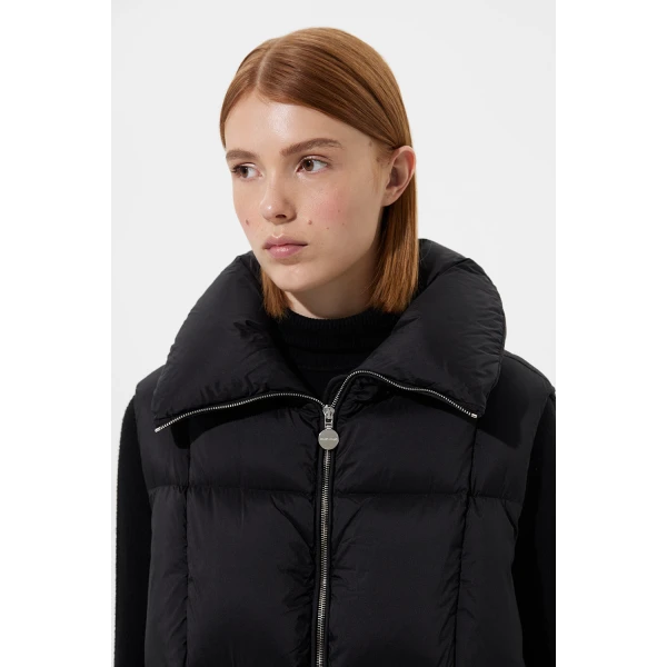 Ienki Ienki Zip Vest Soft Black, view 6