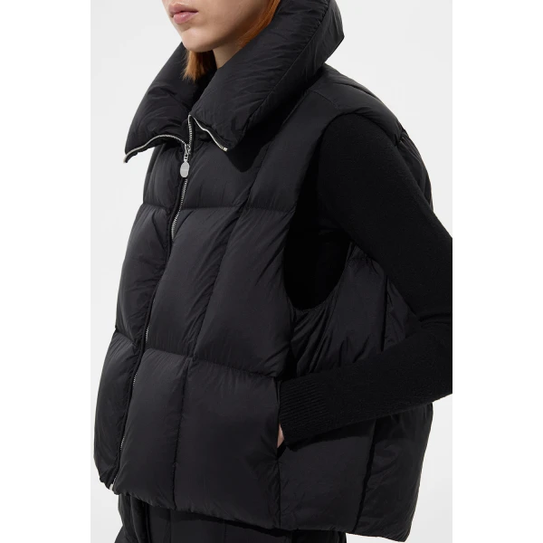 Ienki Ienki Zip Vest Soft Black, view 7