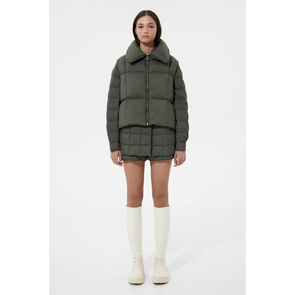 Ienki Ienki Zip Vest Soft Khaki, view 2