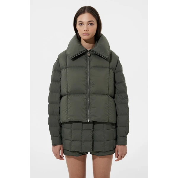 Ienki Ienki Zip Vest Soft Khaki, view 3