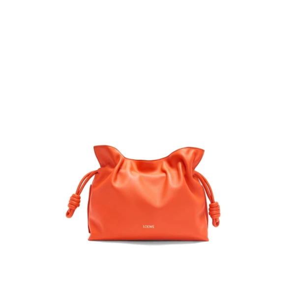 Flamenco clutch in nappa calfskin